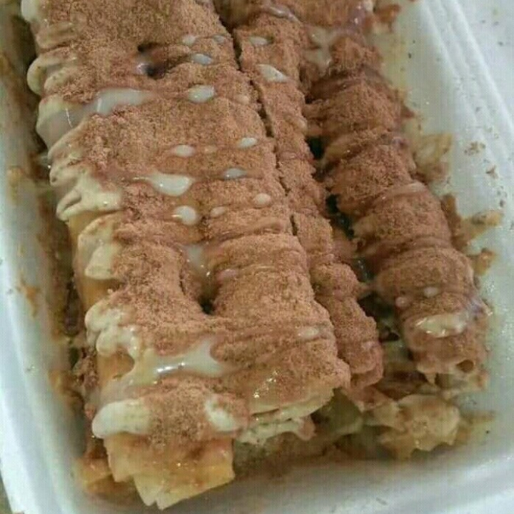 Pisang Selimut Tiramisu Milo