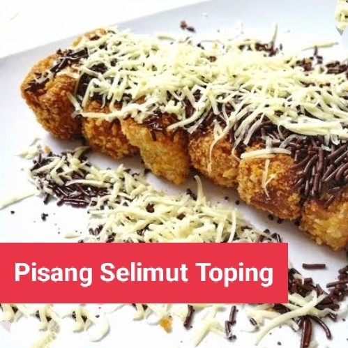 Pisang Selimut Toping