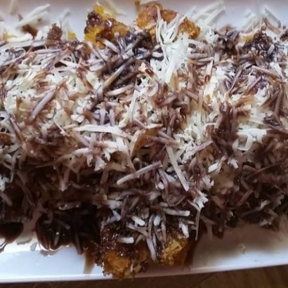 Pisang Stik Keju Coklat