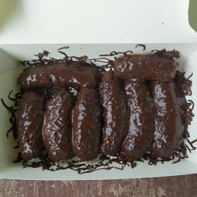 Pisang Topping Cokelat