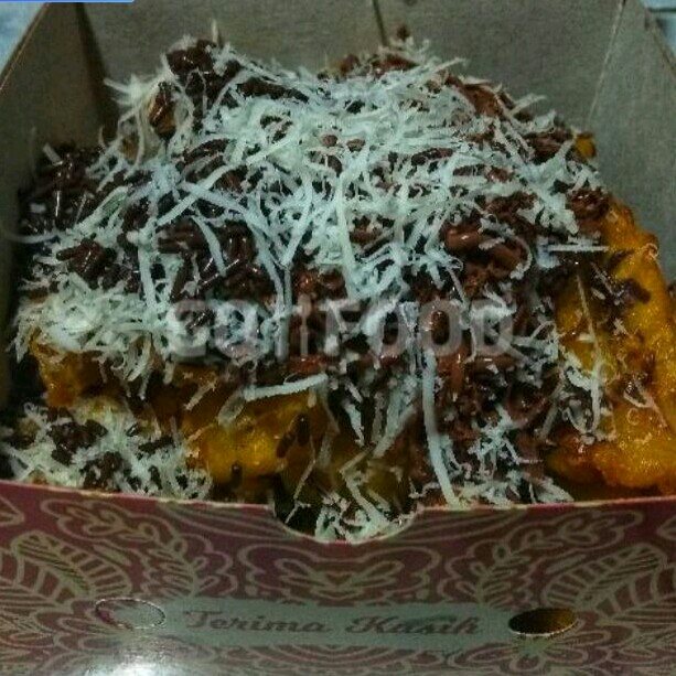 Pisang coklat  Capucino keju dan  susu