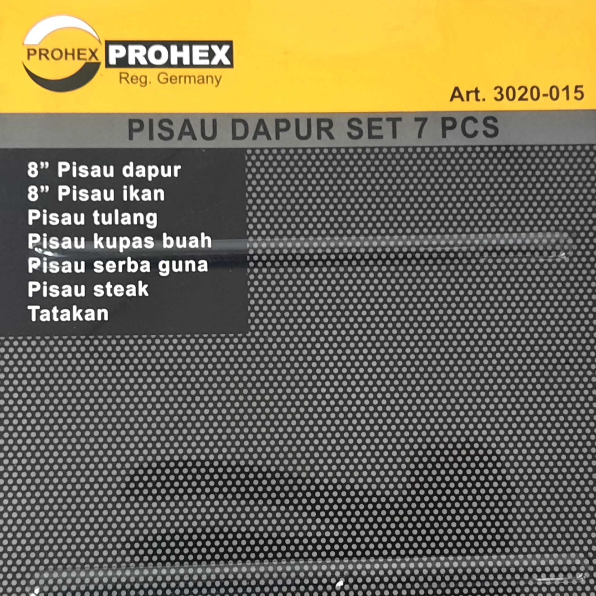 Pisau Dapur Set 7Pcs Hasston Art 3020-015 5