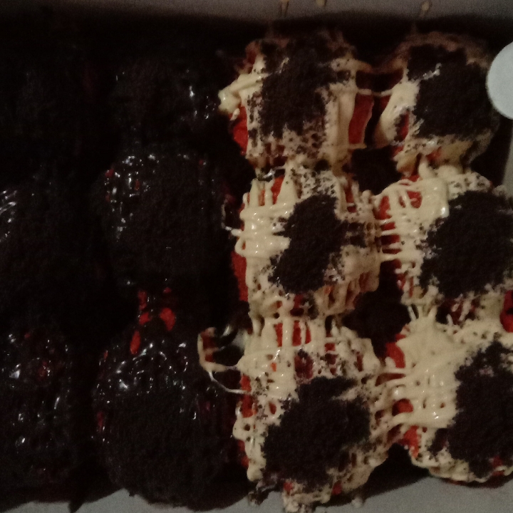 Pisnug mix coklat tiramissu toping oreo