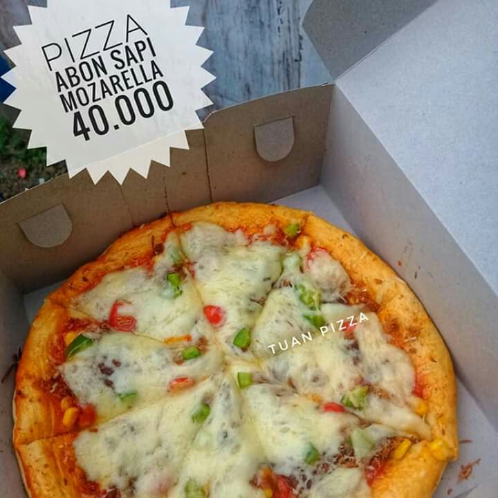 Pizza Abon Sapi Mozarella