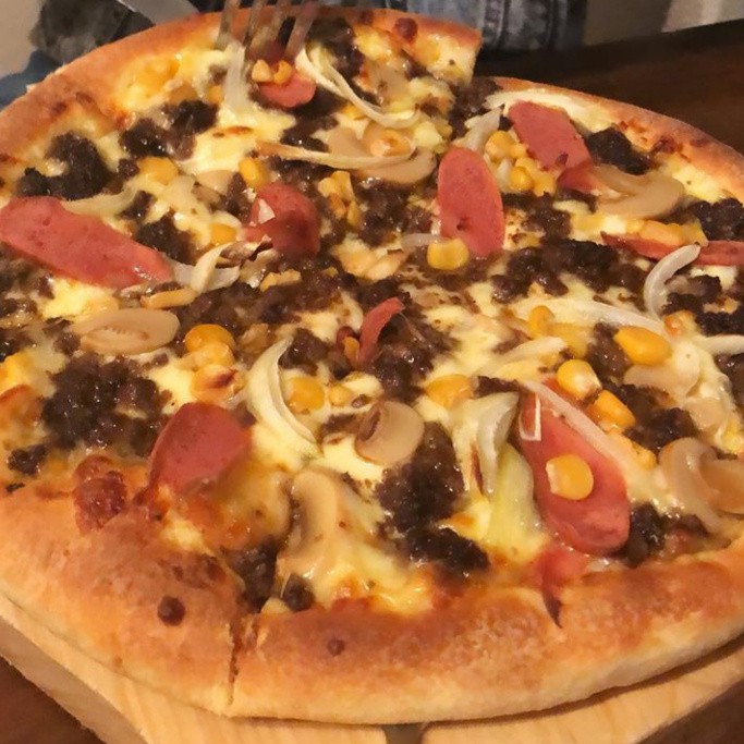 Pizza Beef Black Pepper - Medium