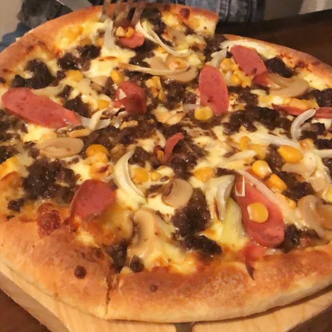 Pizza Beef Black Pepper - Small