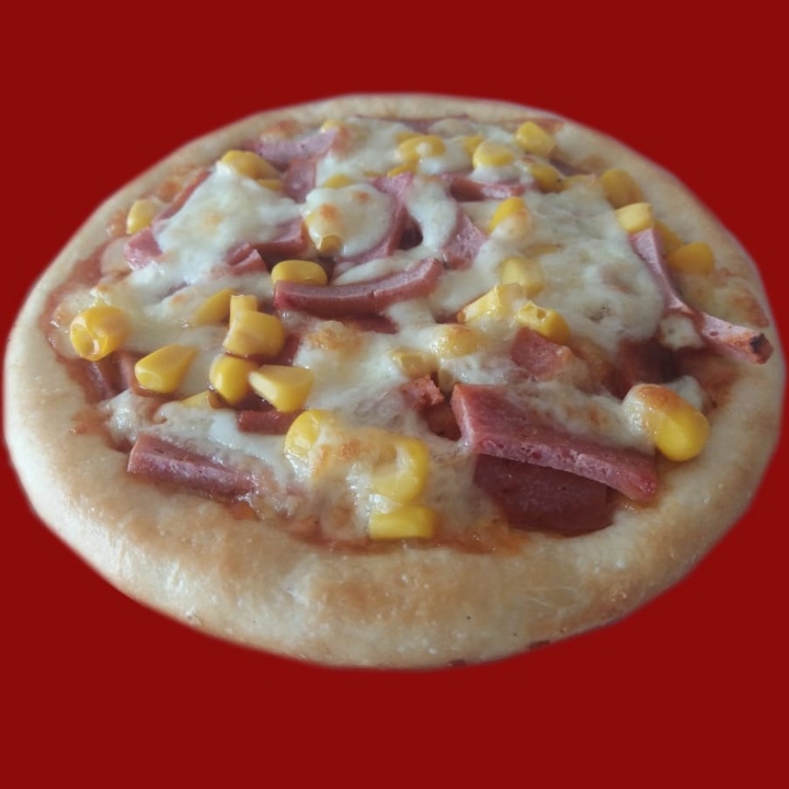 Pizza Beef Corn Pinggiran Double Cheese Ukuran Besar 