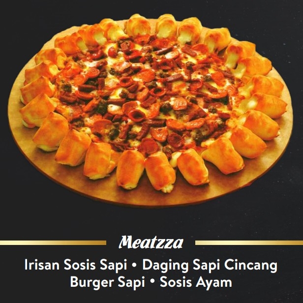 Pizza Kecil Meatzza Pinggiran Nugget