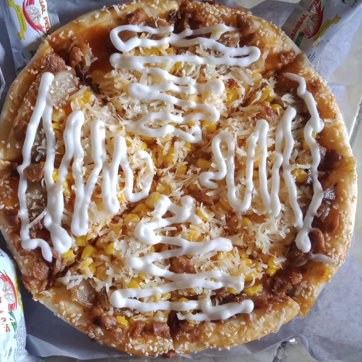 Pizza Jagung Daging Ayam