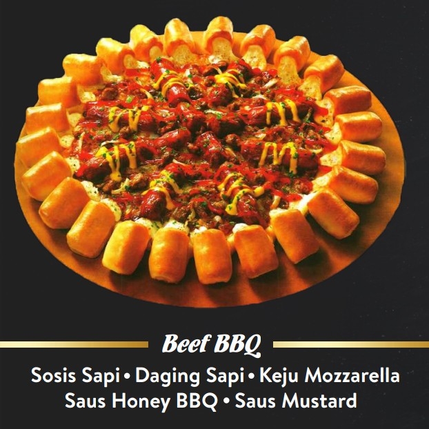 Pizza Kecil Beef BBQ Pinggiran Keju