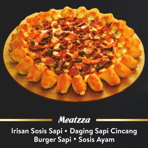 Pizza Kecil Meatzza Pinggiran Keju