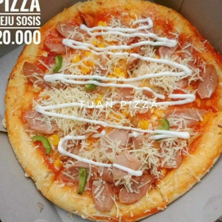 Pizza Keju Sosis