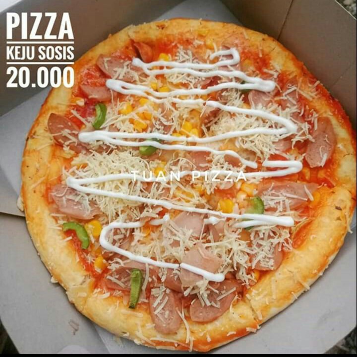 Pizza Keju Sosis