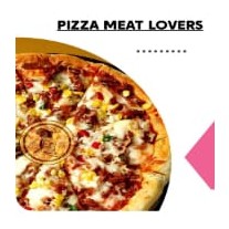 Pizza Meat Mozarella Large