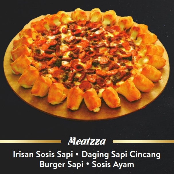 Pizza Kecil Meatzza Pinggiran Sosis