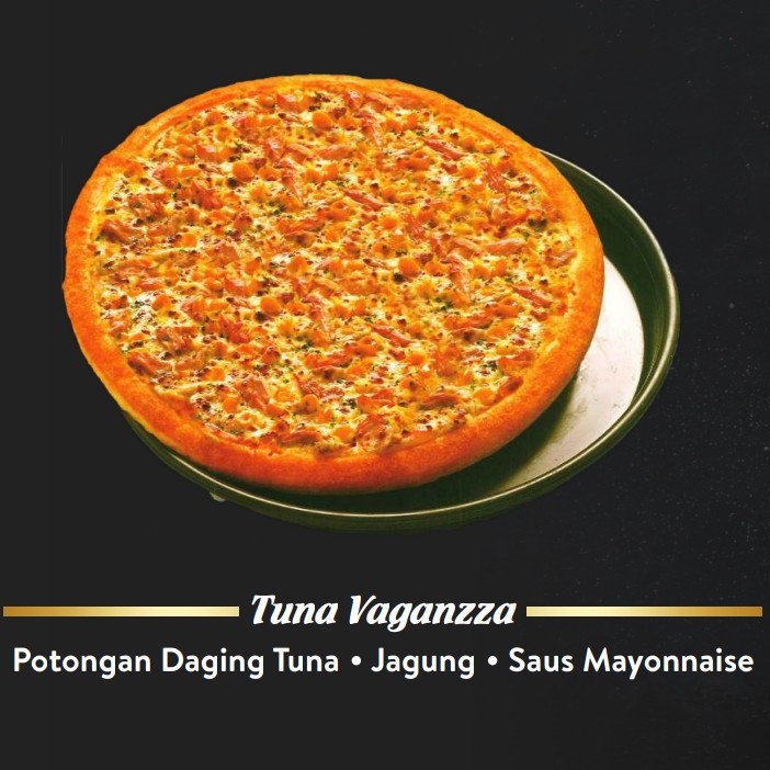 Pizza Kecil Tuna Vaganzza Tanpa Pinggiran