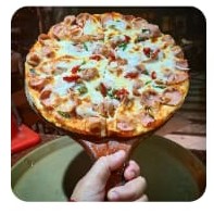 Pizza Sosis BBQ Medium