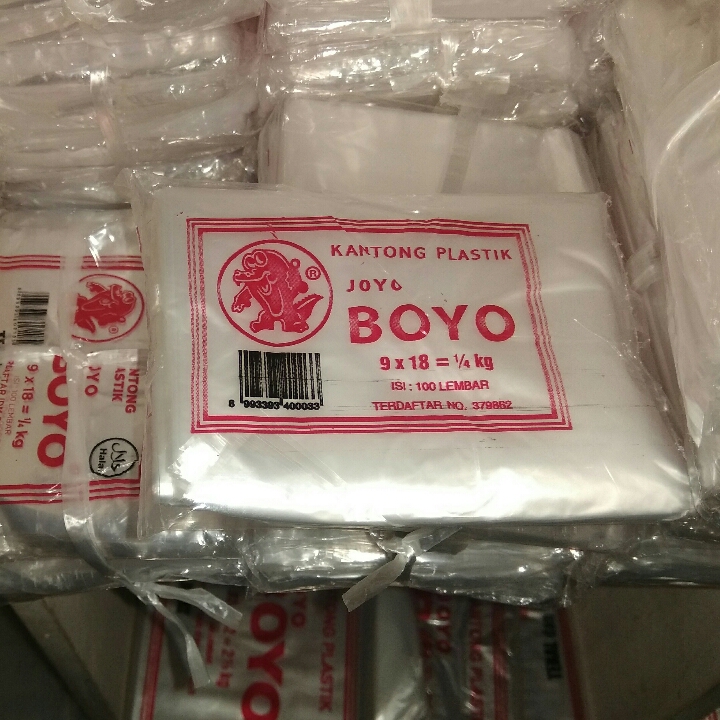 Plastik Boyo 1perempat