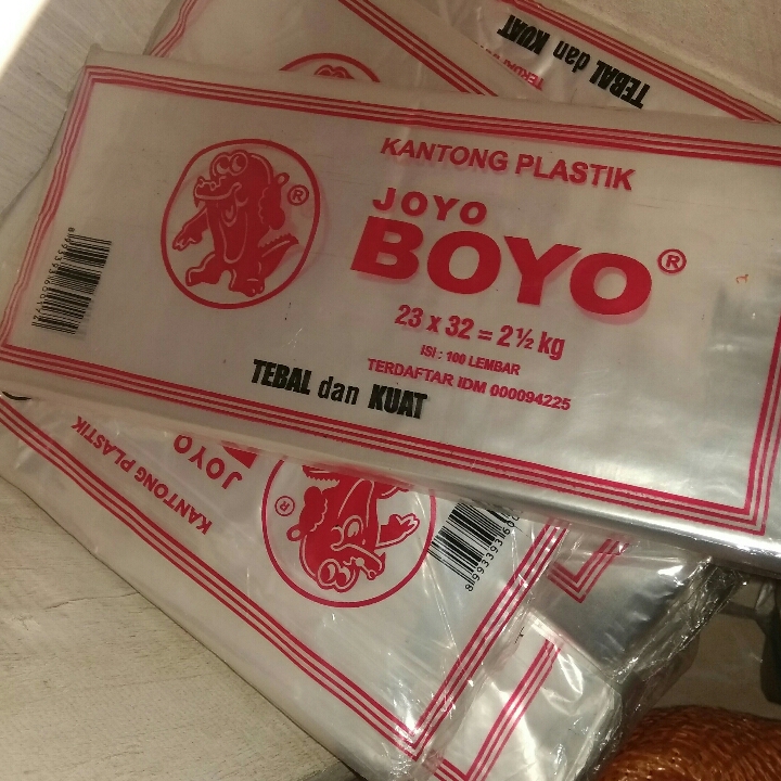 Plastik Boyo 2kgsetengah Tipis