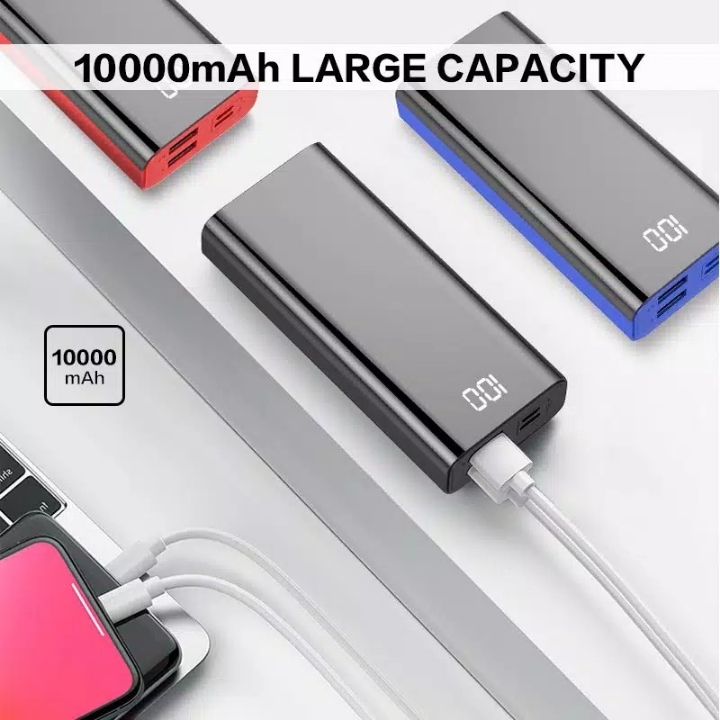 bonkyo Power Bank 10000mAh Digital Display  Original  Charger Portable