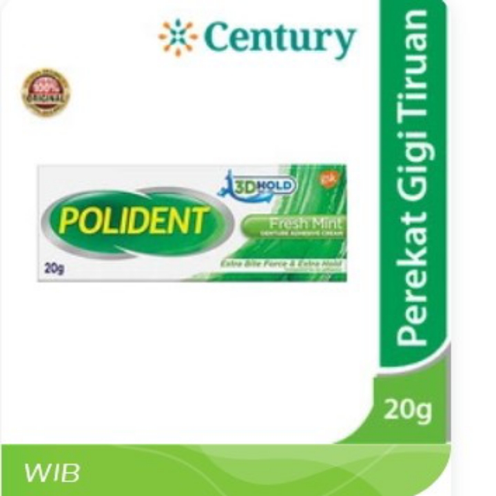 Polident Fresh Mint 20 Gram