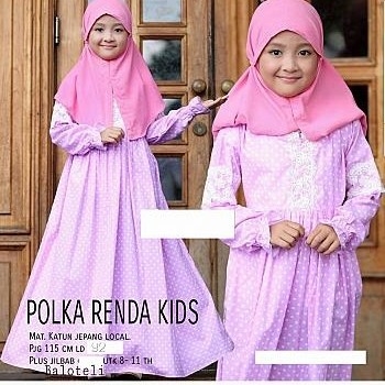 Polka Renda Kid