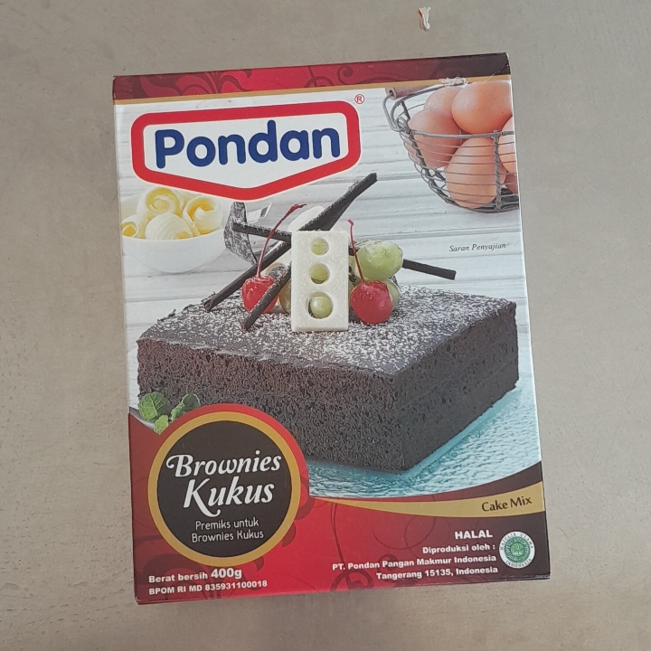 Pondan Brownies Kukus