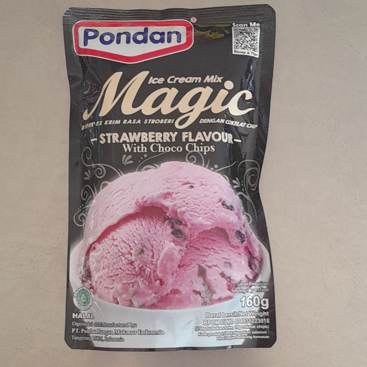 Pondan Ice Cream Strowberry