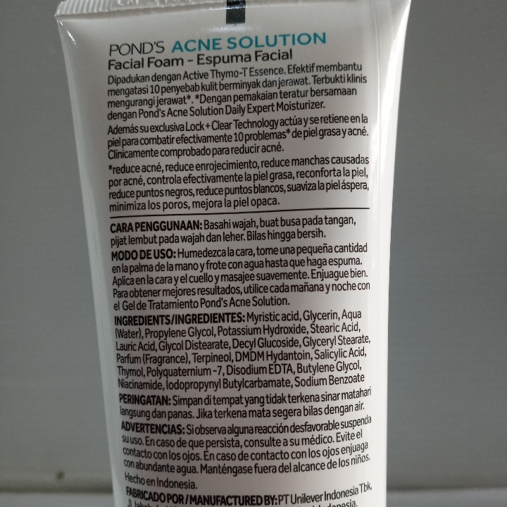 Ponds Acne Solution Facial Foam 2