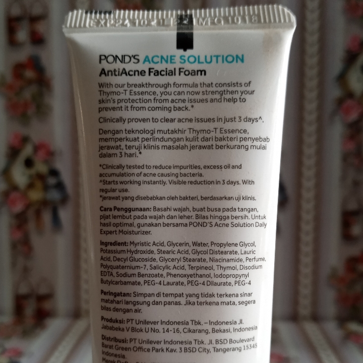 Ponds Acne Solution Facial Foam 2