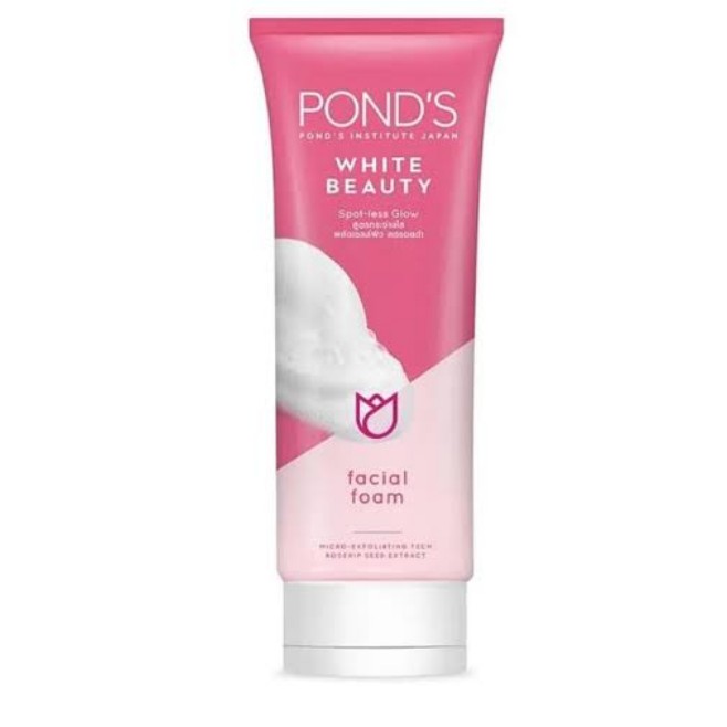 Ponds Facial Foam White Beauty 100g