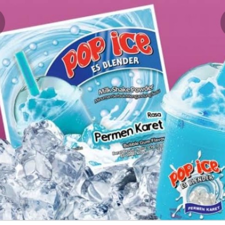 Pop Ice Blender Rasa Permen Karet