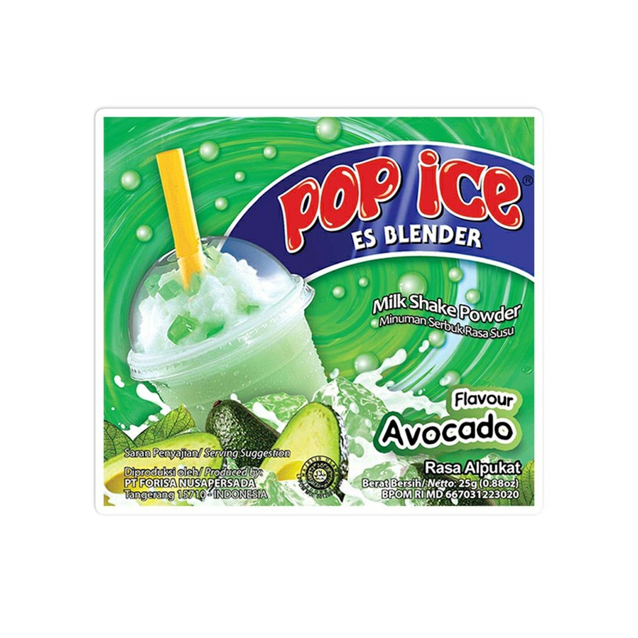 Pop Ice Rasa Alpukat 25gr