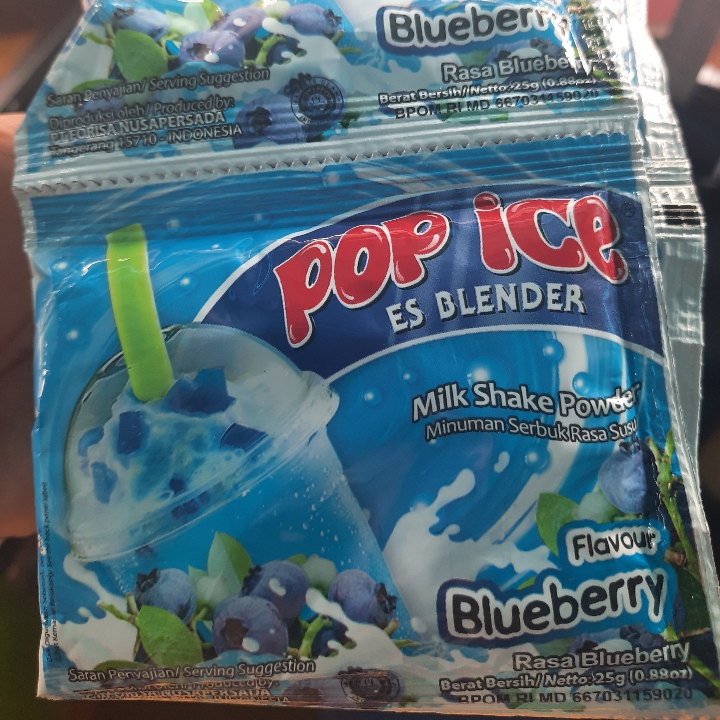 Pop Ice Rasa Blueberry 