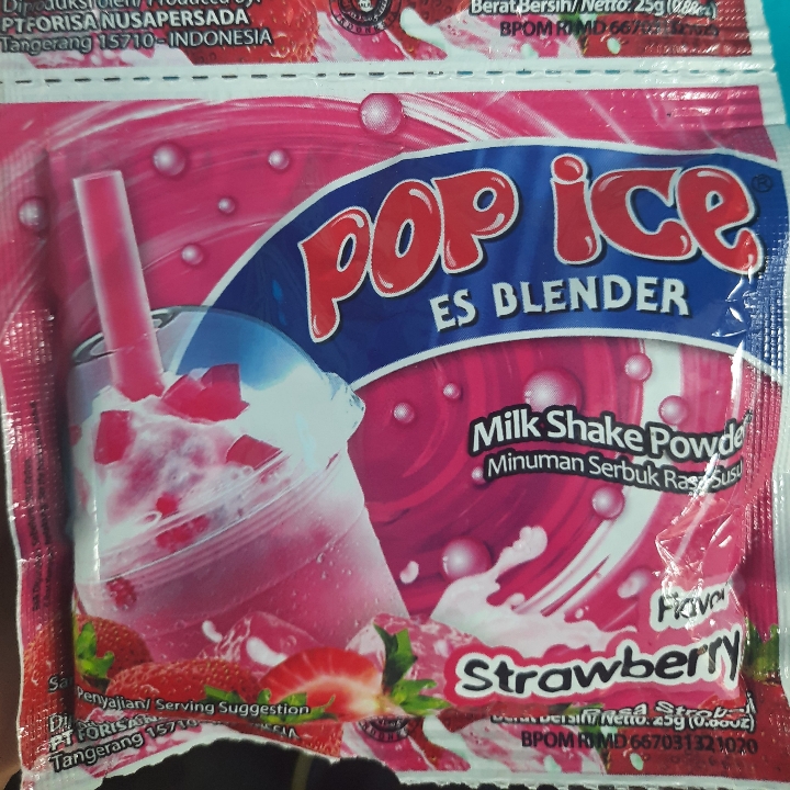 Pop Ice Rasa Strawberry 