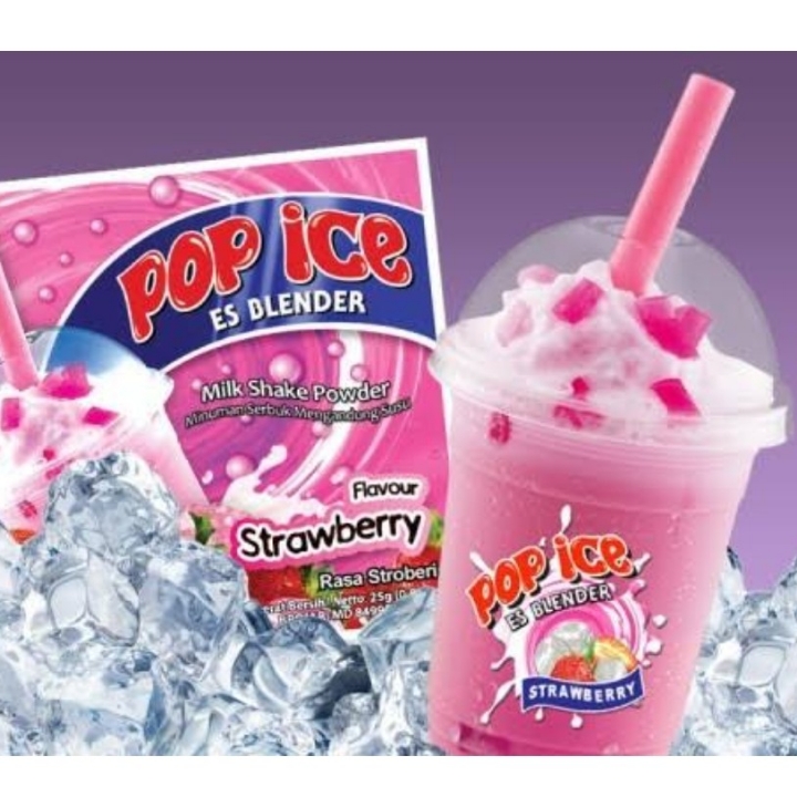 Pop Ice Strawberry 