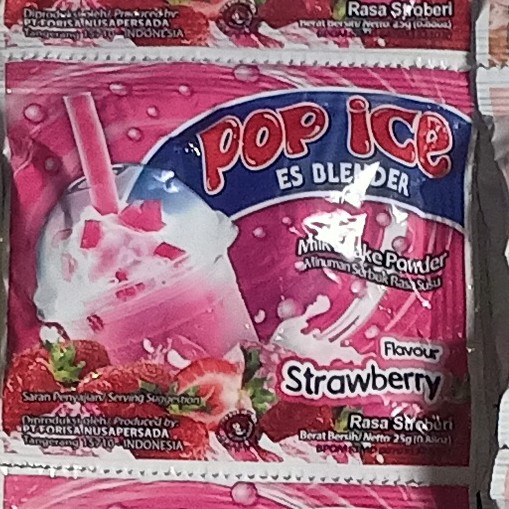 Pop Ice Stroberi