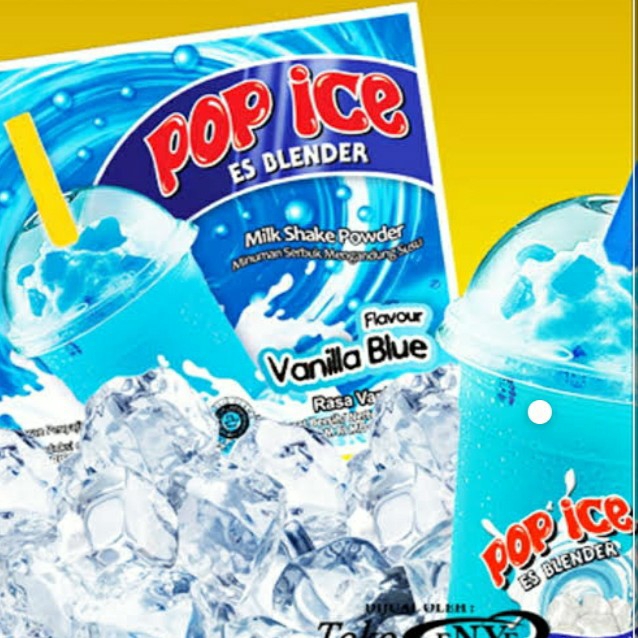 Pop Ice Vanilla Blue