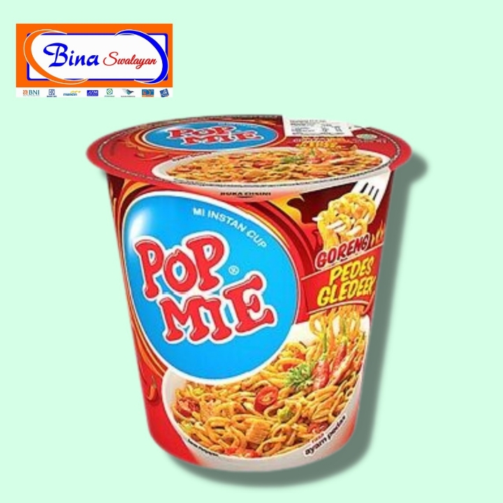 Pop Mie Ayam Pedas Dower 