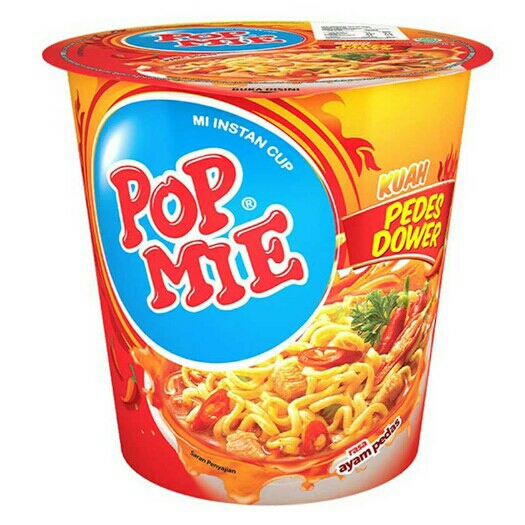 Pop Mie Dower Ayam Pedas Cup 75g