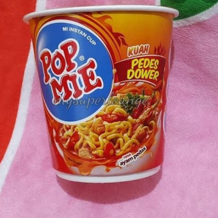 Pop Mie Kuah Pedas Dower 