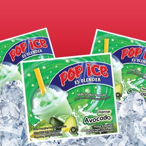 Pop ice avocado