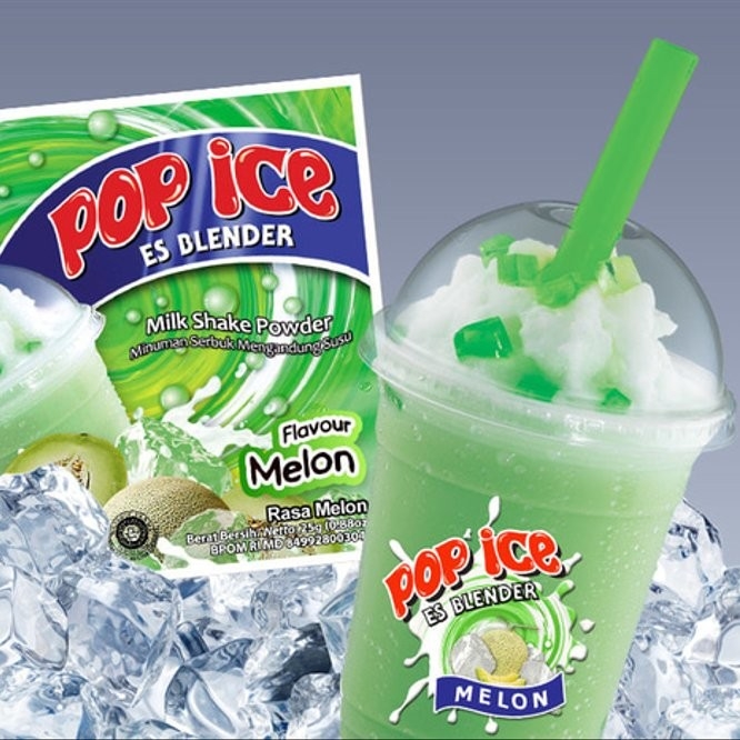 Pop ice melon