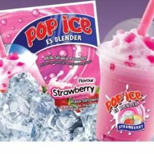 Pop ice strawberry