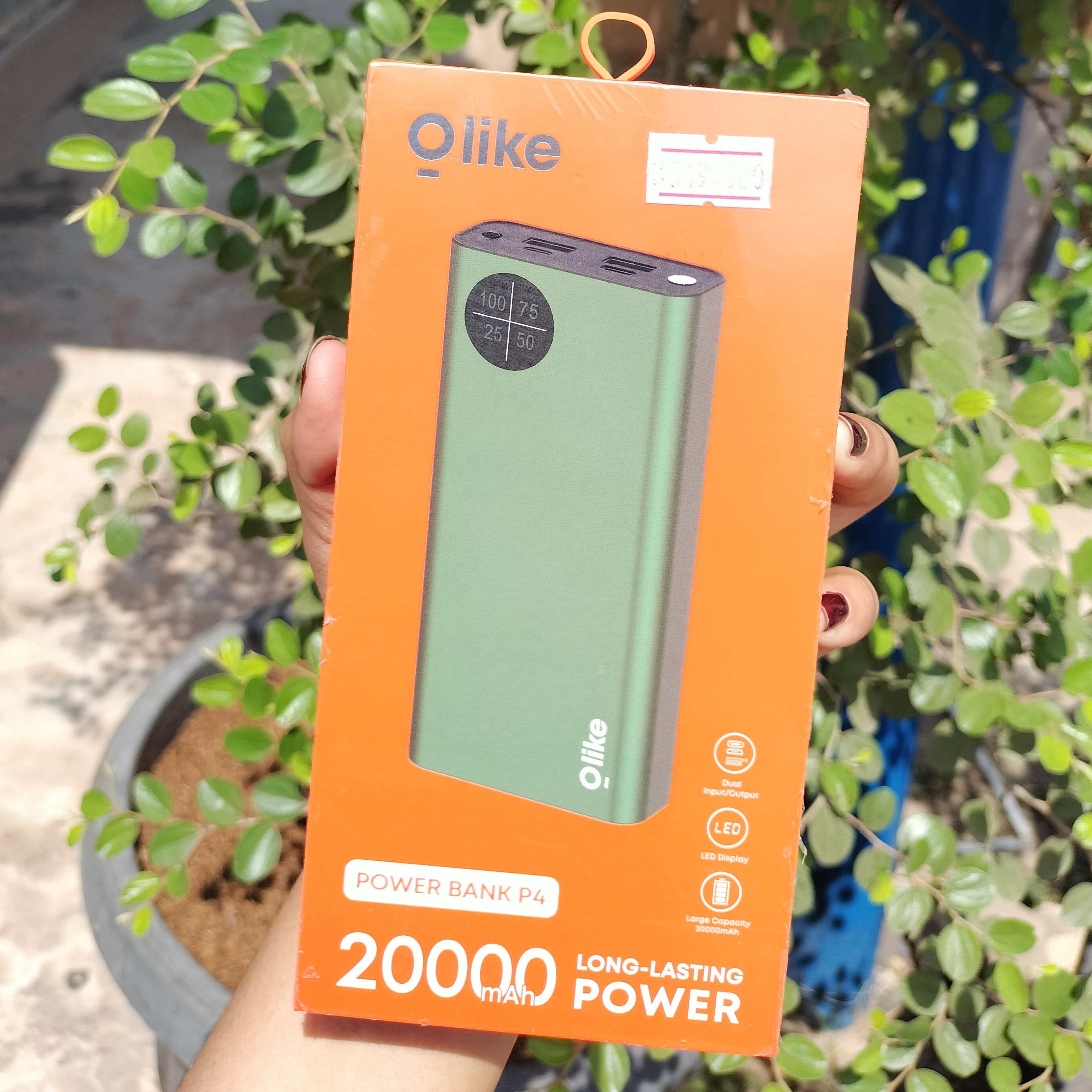 Power Bank P4 Olike Long-lasting Power 20000mAh