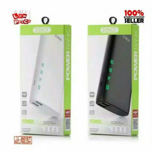 Power Bank Robot Original RT130 Kap10000 MAh