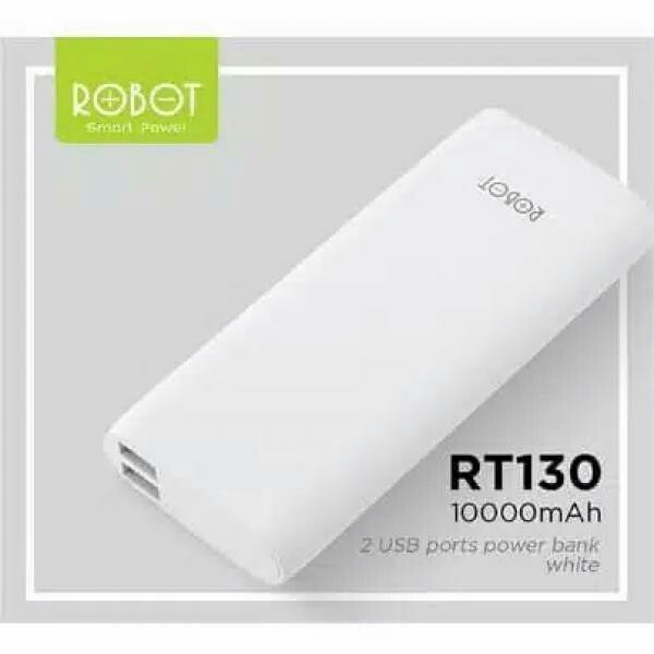 Power Bank Robot Original RT130 Kap10000 MAh 2