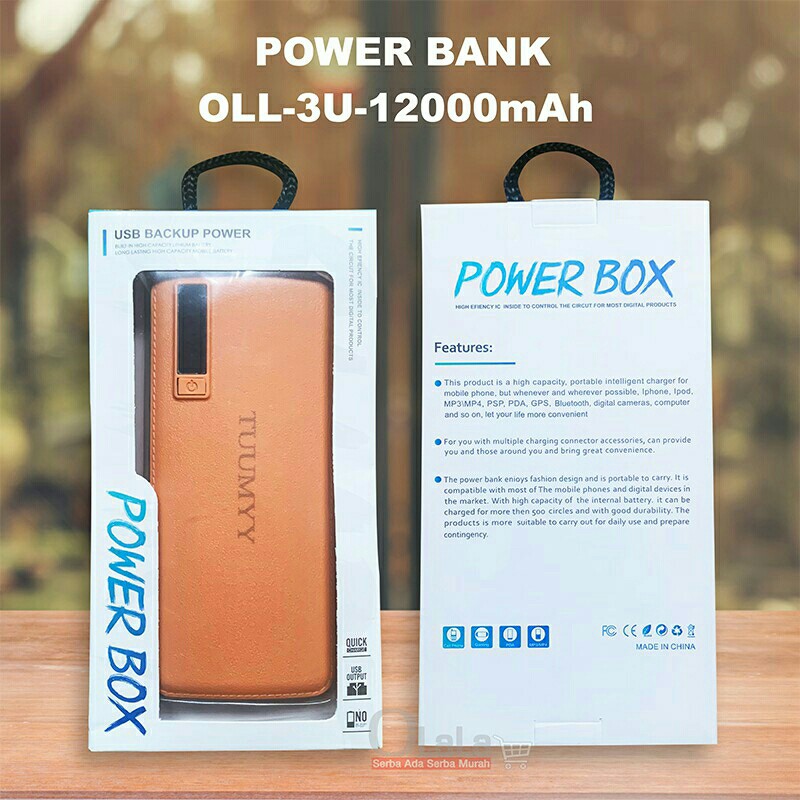 Power Bank TUUMYY 12000 mAh 2