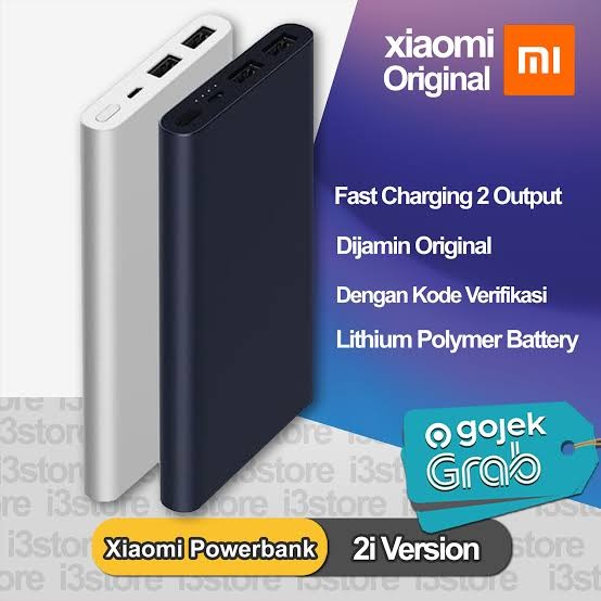 Power Bank Xiomi 10000 mAh 2