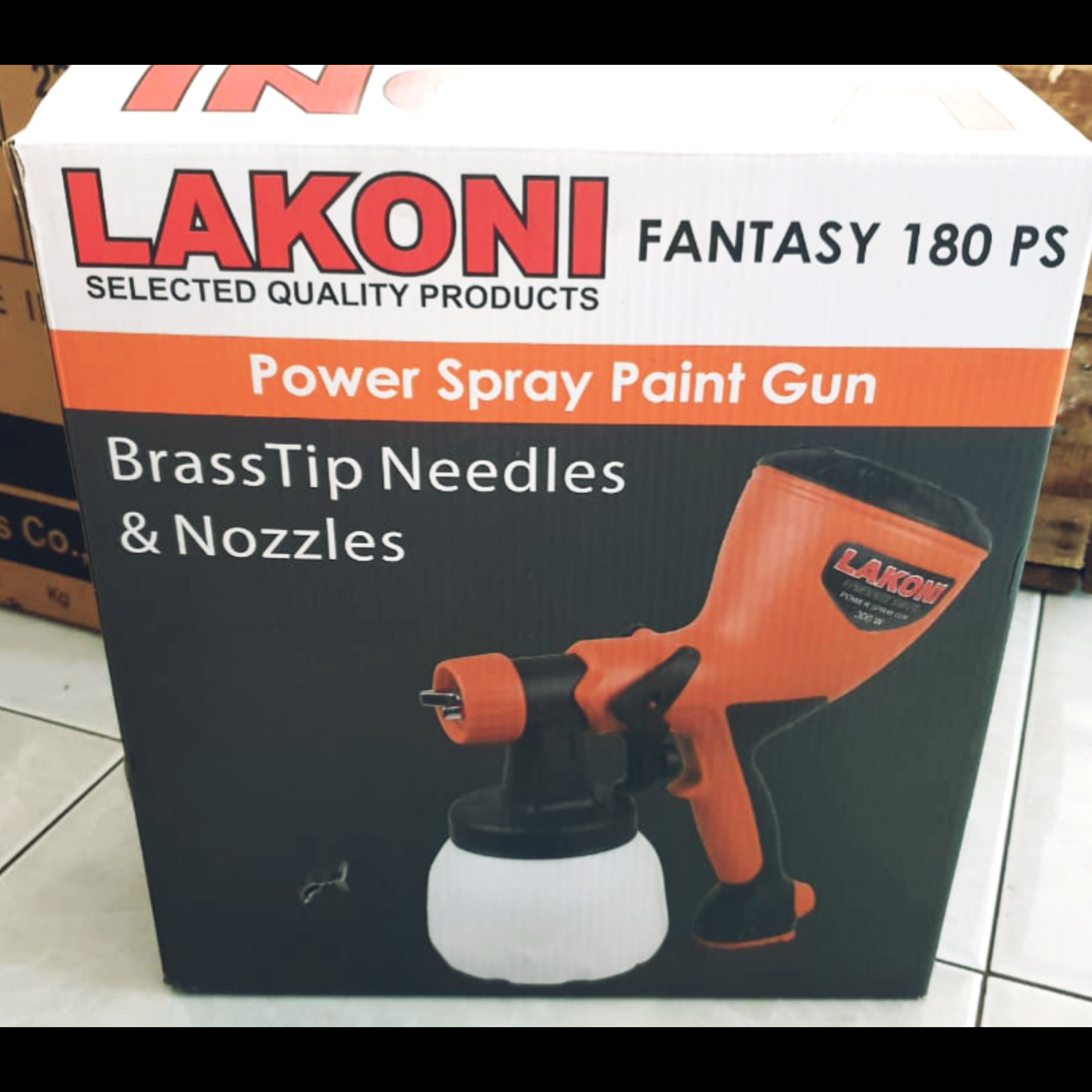 Power Spray Gun Lakoni Fantasy 180PS 5